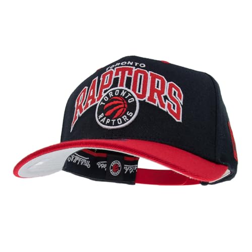 Casquette Raptors Toronto Mitchell & Ness snapback noire et rouge - 2