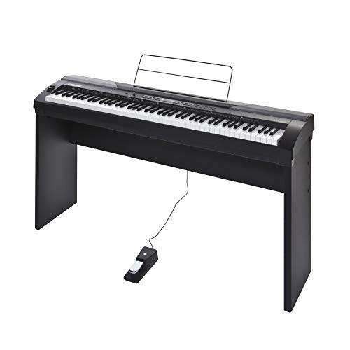 Fame DP-4000 BK Digital-Piano Set incl. Stand – Piano numérique - Les Beatles, Paul McCartney, John Lennon, RIngo Starr, George Harrison Fame DP-4000 BK Digital-Piano Set incl. Stand - Piano numérique – Image 4