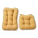 Greendale Home Fashions Jumbo Rocking Chair Cushion Set Hyatt fabric, Cream