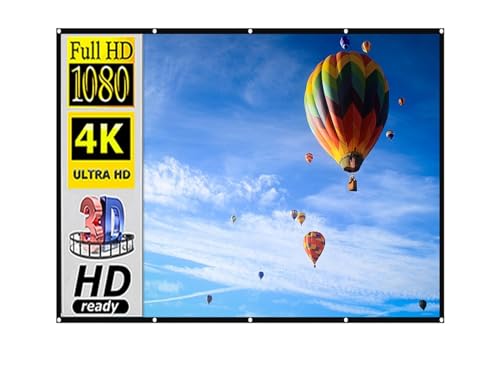 Pantalla de proyector plegable 180 pulgadas
