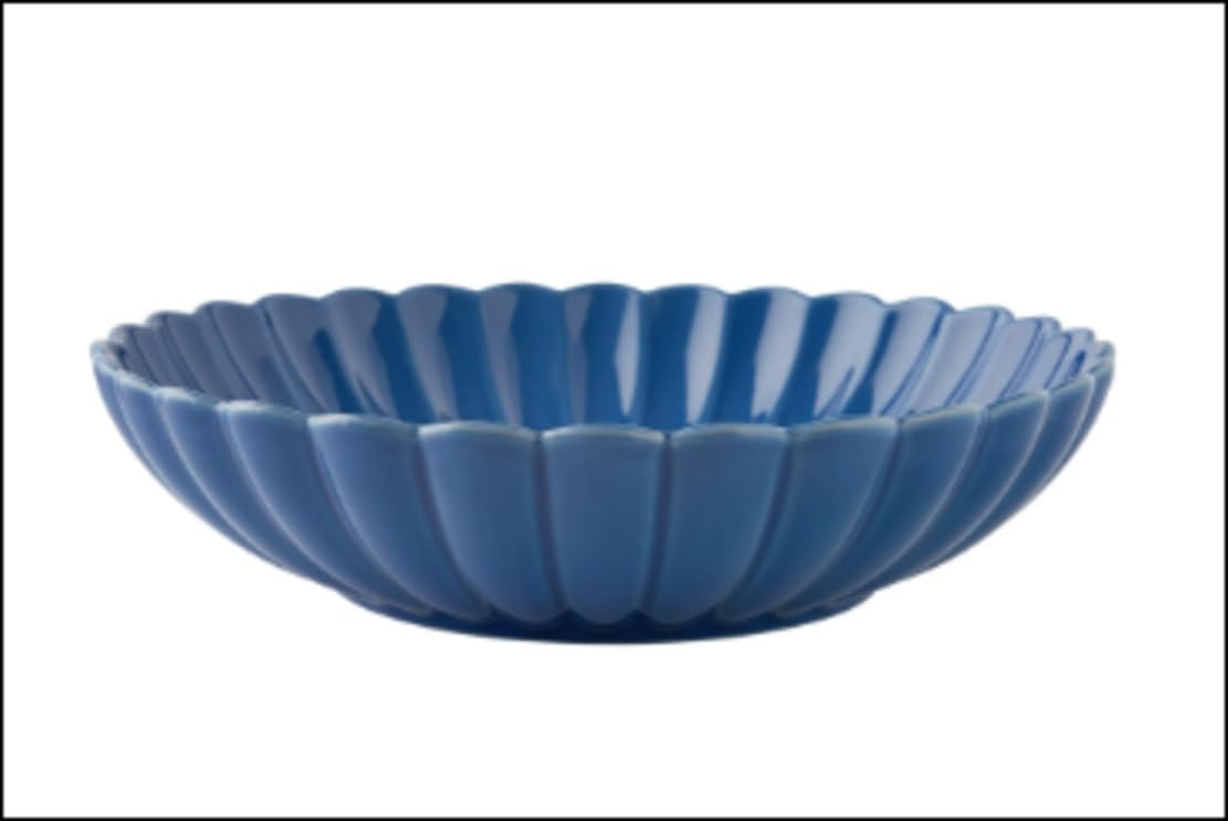 Colette Stoneware Serving Bowl – 11-Inch, Blue