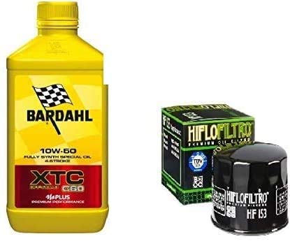 Kit Tagliando Hypermotard 796 4 Lt Olio Bardahl xtc c60 10w50 Filtro Olio Hiflo hf153