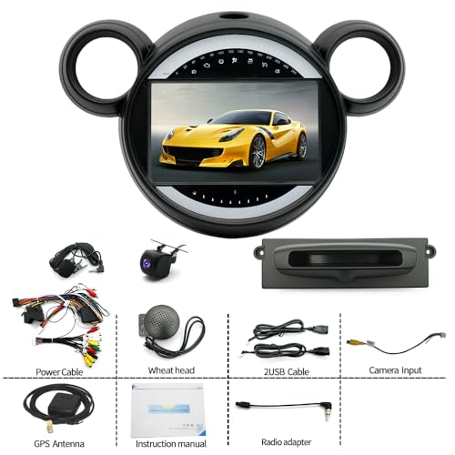 Radio Android 13 para auto con pantalla táctil de 9 pulgadas miniatura 3