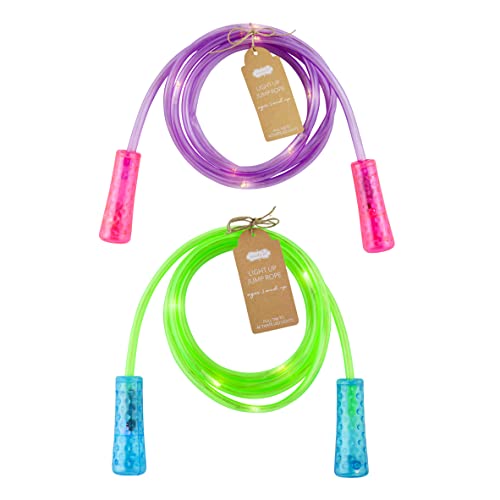 Mud Pie Children's Light-Up Jump Rope, Green