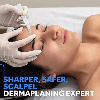 MyMed Disposable 14R Dermaplane Scalpels, Dermaplaning Razors - Pack of 20 Dermaplane Razor for Women Face, Women's Disposable Shaving Razors - Image 2