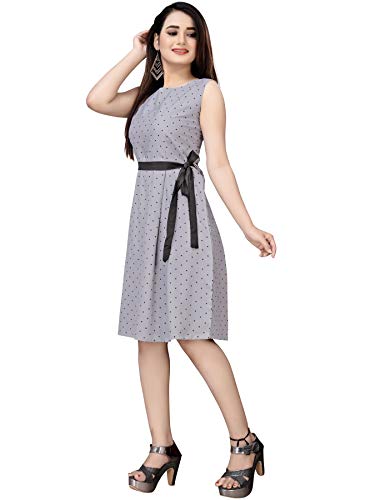 Image of AA Creation Women's Fit And Flare Knee Length Dress