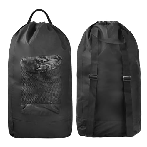 Laundry Bag Backpack, Extra Large Laundry Hamper Bag, Portable Travel Laundry Bags
