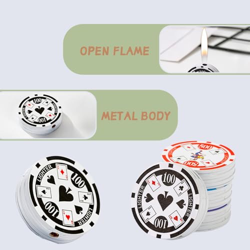 Encendedor ZIPBIOCE diseño único recargable de butano miniatura 3