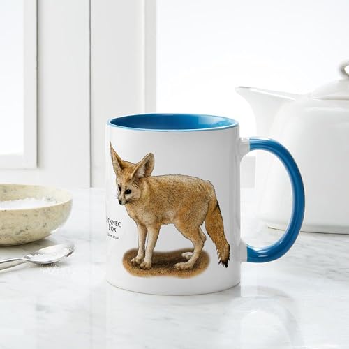 Taza de cerámica CafePress Fennec Fox 325 ml miniatura 6