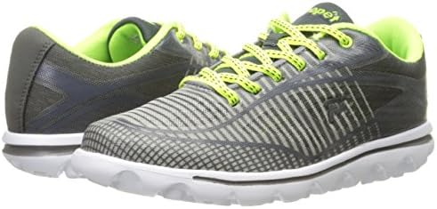 Propet Women's Billie Walking Shoe, Grey/Lime, 6 M US | Image 6