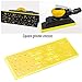 The Lord of the Tools Backing Pad Compatible with Mirka DEOS 383CV Hook and Loop Sander Sanding Pad Abrasive Tools Replacement Sander Protective Pad 70x198mm