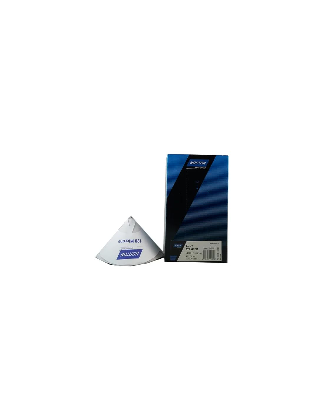 Norton FILTRI CARTA 190 MICRON 30358 PEZZI 250