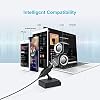 Mini Portable Vocal/Instrument Microphone for Voice Video Recording Singing,Vlogging, Podcasting, Tiny Microphone for iPhone Android Phone Computer Latop Notebook Tablet iPad(Black)