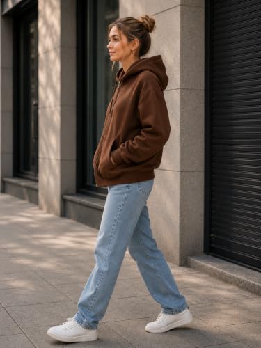 Image of NETCLICK Women's Cotton Fleece Full-Zip Hooded Sweatshirt