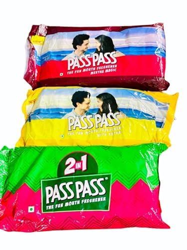 Pass Pass Mouth freshener RS 1/- COMBO SET 300 PIECES (Katha,Meetha Magic and 2 in 1 flavour pack) (B0D1VZVHZB) Amazon Price History, Amazon Price Tracker