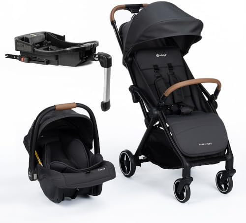 Travel System Safety 1st, Spark Plus Trio, com Isofix, 0 meses a ...