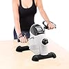 Hausse Portable Exercise Pedal Bike for Legs and Arms, Mini Exercise Peddler with LCD Display