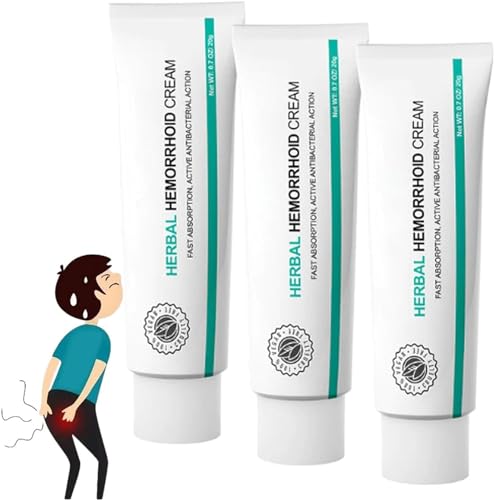 Crema para hemorroides a base de hierbas Ungüento para hemorroides a base de hierbas orgánicas naturales Crema para aliviar las hemorroides Alivia la picazón y la hinchazón Crema para hemorroides para