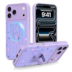 Purple Stripes Polka Dot