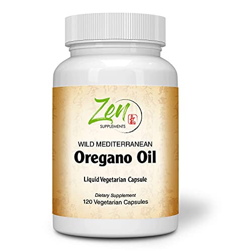 Oregano Oil 45mg - Oregano Leaf Oil Standardized to 70% Carvacrol for Immune System Support, Powerful Antifungal for Healthy Gut Flora & Best Immune Support- Non-GMO & Gluten Free 120-Vegcaps
