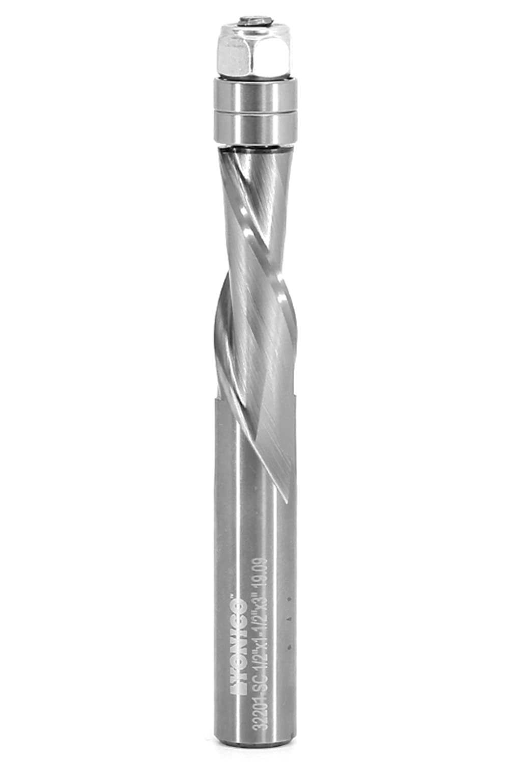 Yonico 32201-SC - Punte per fresa a spirale, 1/2", attacco da 1/2", attacco da 1/2", 32201-SC