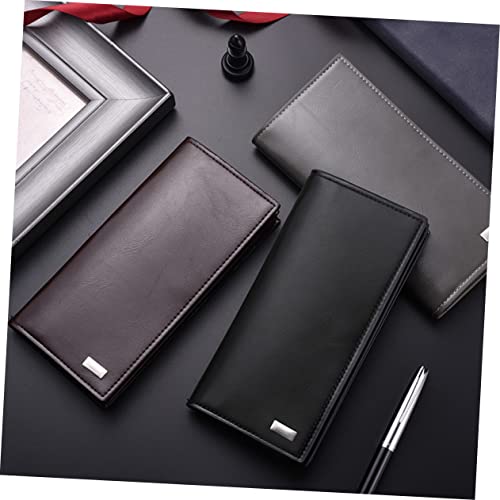 Men's Fashion Pu Leather Wallet Large Capacity Soft Leather Wallet for Credit Cards Cash Id Design for Everyday Use3