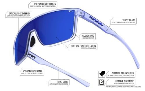Image of Tifosi Sanctum Sunglasses, Ideal For Cycling, Golf, Hiking, Running, Tennis & Pickleball, Lifestyle