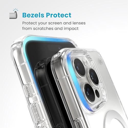 Image of Speck Presidio Clear /Chrome iPhone 16 Pro Max MagSafe Case