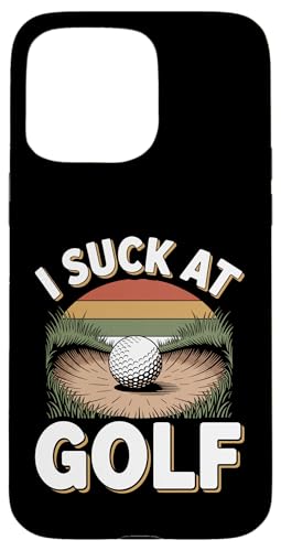 I Suck At Golf Loser Dad ȃW[N St X}zP[X iPhone 15 Pro Max p