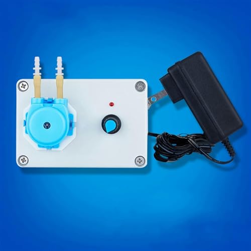 Pompe de tuyau pour débit instable solution réglable avec tube silicone