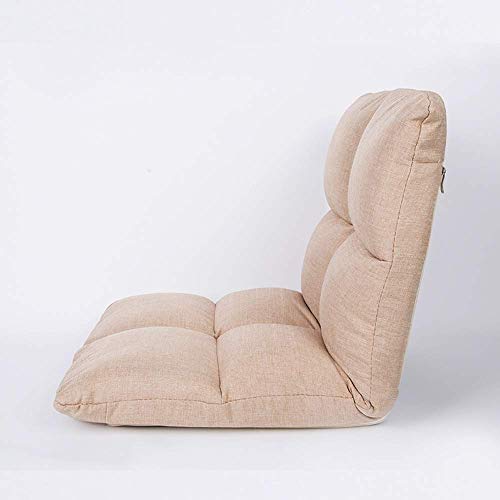 YQ WHJB Creative Folding Lazy Couch Tatami Single Modern Minimalist Bedroom Balcony Small Sofa Fabri