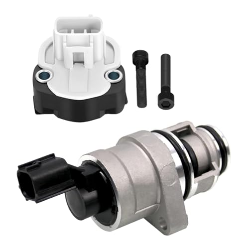 MOTOKU IACV Fuel Injection Idle Air Control Valve & Throttle Position Sensor TPS for Jeep Liberty Wrangler Grand Cherokee 2004-2007 Dodge Ram 3500 2500 1500 Dakota 2003-2007 Chrysler Aspen 2007