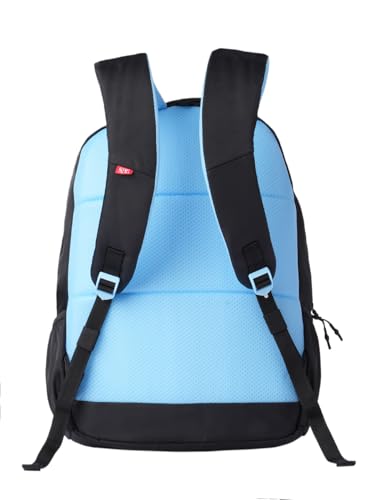 Image of Wildcraft Wiki 28 Backpack For Boys & Girls | 18 Inch- 28 Ltr and Two Compartments with Padded Shoulders, Bottle Holder, Key Chain | Best for Books,Stationery,Lunch Box & Essentials