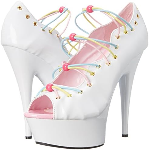 Ellie Shoes Women's 609-UNICORN, White, 7 B US | Image 6