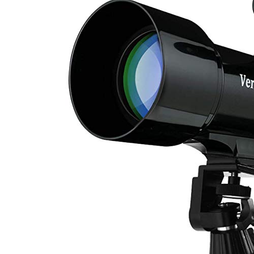 Telescopio refractor práctico con trípode y visor miniatura 6
