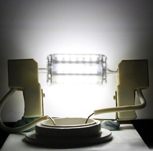 5W R7s LED lineare 78MM bianco freddo 6000K