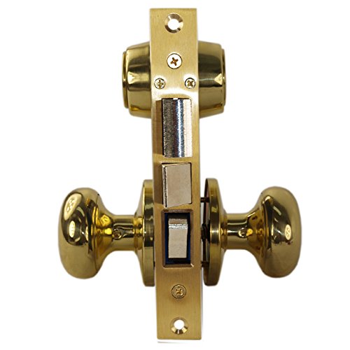 Em-D-Kay 5122 Polished Bras US3 Ornamental Iron Gate Door Double