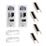 Window Wedge, Window Stopper to Baby Proof and Child Proof Providing Safety for Baby, Window Security and Overall Better Home Security (4 Total, 2 Two Packs)