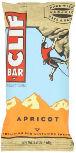 Clif Bar, 2.4 Ounce - Organic Apricot (12 Pack)