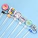 Pabucle 20 Pack Straw Covers Cap for Tumblers, 10mm Cute Dust-Proof Straw Topper for Water Bottles Stanley Cups accessories Gifts For Women Party Favors