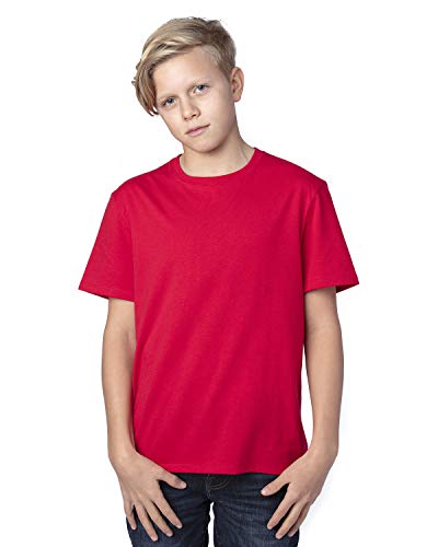Threadfast Apparel Youth Ultimate T-Shirt L RED