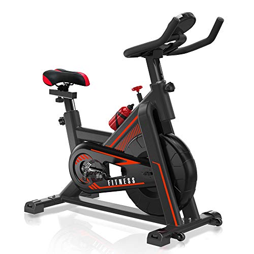 VIEWALL Adjustable Resistance Indoor Exercise Bike Stationary Cycling Bicycle Home Gym Health Workout Fitness Training with Comfortable Seat Cushion Heavy Flywheel Digital Monitor and iPad Mount - Home Fitness Guru VIEWALL Adjustable Resistance Indoor Exercise Bike Stationary Cycling Bicycle Home Gym Health Workout Fitness Training with Comfortable Seat Cushion Heavy Flywheel Digital Monitor and iPad Mount - Image 6