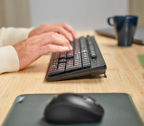 Trust Klawiatura bezprzewodowa Ody II Cichy włoski układ QWERTY, niskoprofilowe klawisze, odporne na zachlapanie, odbiornik USB 2,4 GHz, bezprzewodowa klawiatura PC, klawiatura do laptopa, Mac-czarna