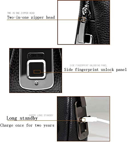 Smart-Fingerprint-Handbag-Lock-Waterproof-Anti-theft-Fingerprint-Backpack-Lock-Mens-And-Womens-Wallet-Support-USB-Charging
