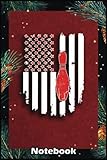 Photo Gallery christmas notebook: american flag bowling usa patriotic sport lover christmas christmas gifts notebook with 6x9x120 college ruled pages Photo Gallery christmas notebook: american flag bowling usa patriotic sport lover christmas christmas gifts notebook with 6x9x120 college ruled pages