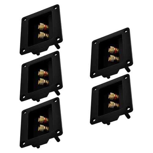 Conector de cable de altavoz cuadrado SHINEOFI para audio de coche y cine en casa