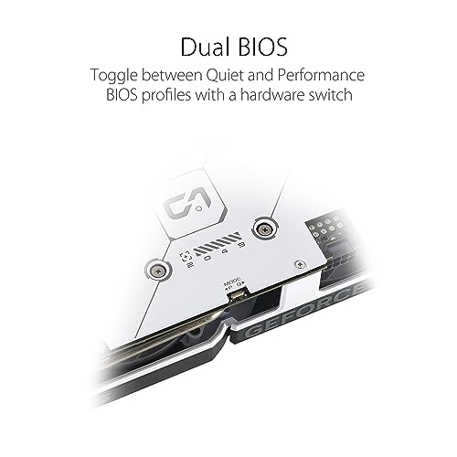Image of ASUS Dual GeForce RTX 4060 OC White Edition 8GB GDDR6 (PCIe 4.0, 8GB GDDR6, DLSS 3, HDMI 2.1a, DisplayPort 1.4a, 2.5-Slot Design, Axial-tech Fan Design, 0dB Technology, and More) (Renewed)