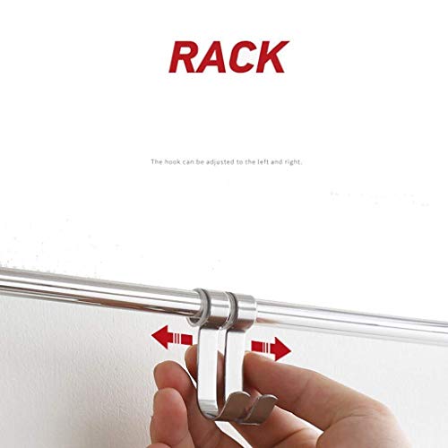 Porte-serviettes SUS 304 en acier inoxydable durable de 80cm - 6