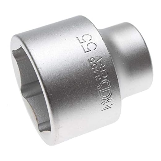 BGS 3455 | Steckschlüssel-Einsatz Sechskant | 20 mm (3/4") | SW 55 mm