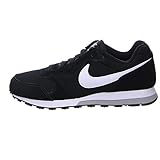 Nike MD Runner 2 (GS), Zapatillas de Correr Unisex Adulto, Negro (Black/Wolf Grey/White), 38 EU